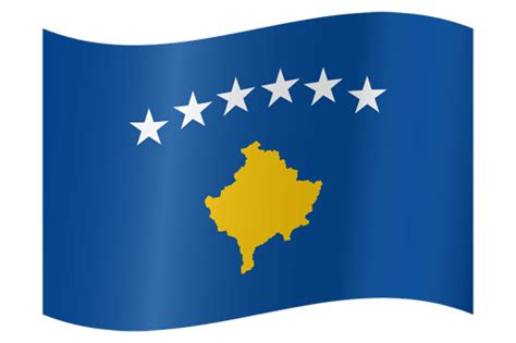 Kosovo Flag Vector Country Flags