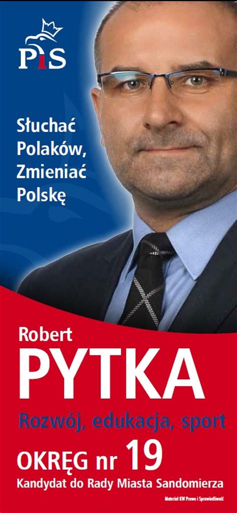 Kluby Gazety Polskiej Sandomierz Robert Pytka Kandydat Do Rady Miasta