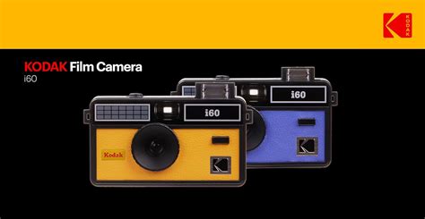 Kodak i60 Cámara de película reutilizable de 1 378in estilo retro