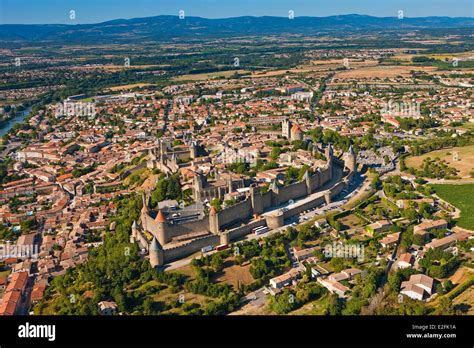 Carcassonne Aerial High Resolution Stock Photography and Images - Alamy