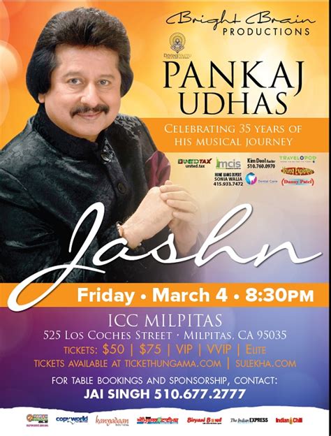 Pankaj Udhas Live In Concert - Bay Area