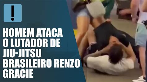 Homem ataca Renzo Gracie em metrô em Nova York supostamente por falar