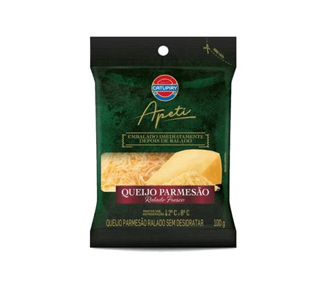 Queijo Parmesão Ralado Fresco Catupiry 100g