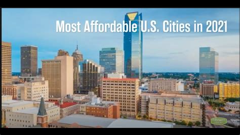 Most Affordable Us Cities To Live In 2021 Youtube