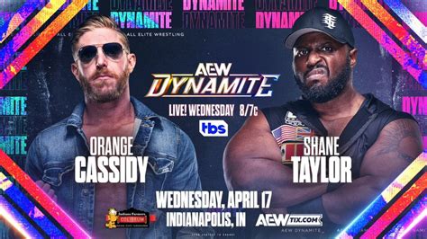 New Match Announced For Tonights Aew Dynamite In Indianapolis Updated