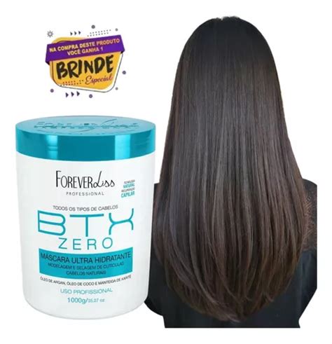 Btx Zero Forever Liss Original M Scara Kg Brinde Parcelamento Sem