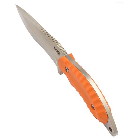 Sog Knives Kiku Fx Ku 2024 Cpm S35vn Orange G 10 Fixed Blade Knife For Sale Online Ebay