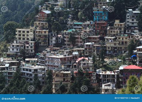 The City of Dharamsala stock photo. Image of himalaya - 51183710