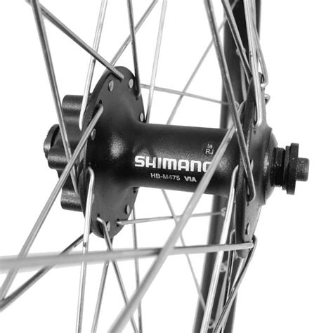 Roue De V Lo Vtt Avant Disc Aluminium Double Paroi Moyeueu Shimano Disc