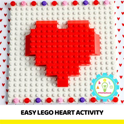 How to Build a LEGO Heart the Easy Way!