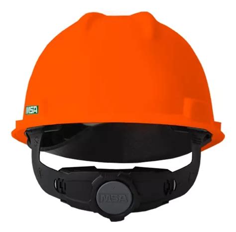 Paq Cascos De Seguridad Naranja Cachucha Matraca Msa Env O Gratis