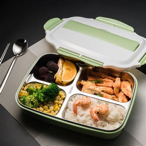 Lunch Box Isotherme Bo Te D Jeuner Isol E En Acier Inoxydable