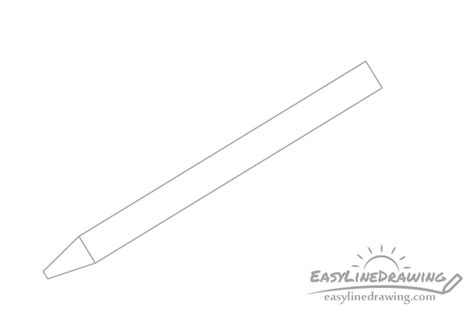 How to Draw a Pen Step by Step - EasyLineDrawing