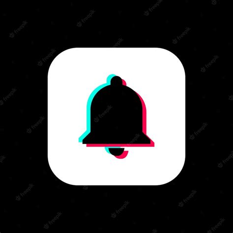 Premium Vector | Bell Icon Subscribe Button Social Media Vector Illustration On Black Background