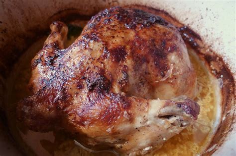 Recipe Chicken Pot Roasted In Milk Bay And Nutmeg