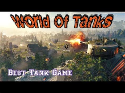 Tank Player World Of Tanks Game Youtube