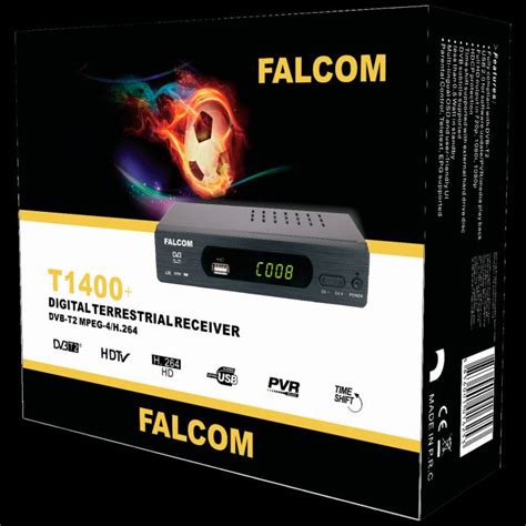 Prijemnik Zemaljski Falcom DVB T2 Full HD USB PVR Display