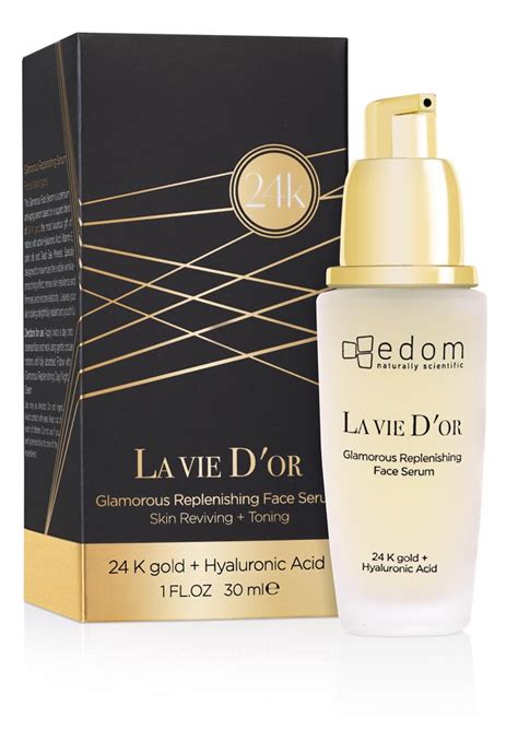 Glamorous Replenishing Face Serum Edom Cosmetics Naturally Scientific