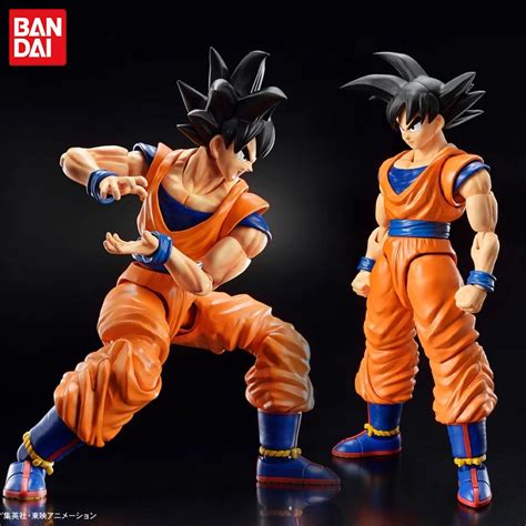 Bandai Original Figure Rise Frs Anime Dragon Ball Z Model Kit Son Goku