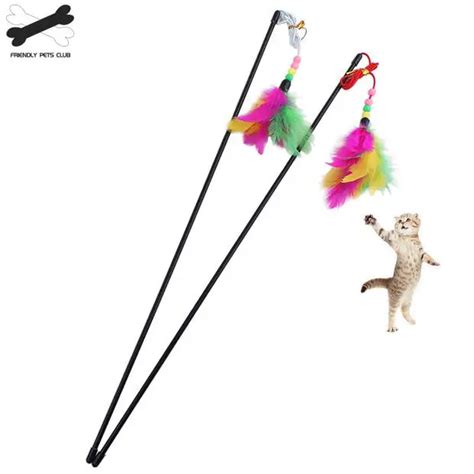 High Quality Pet Cat Toy Newly Design Bird Feather Plush Plastic Toy ...