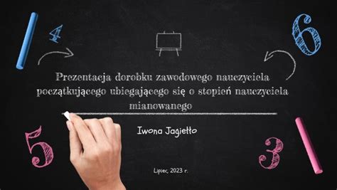 Prezentacja Mianowanie Iwona Jagie O