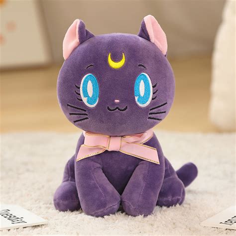 Sailor Moon Eternal Animes Bonecas de Pelúcia Luna Cat Shopee Brasil