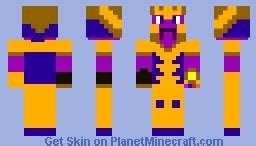 thanos Minecraft Skin