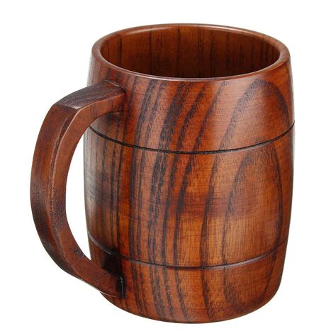 Classical Wood Coffee Cup Eco Friendly Tazas Taza De Café Taza