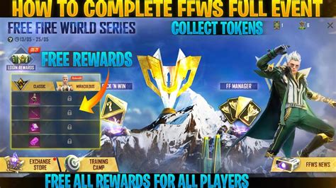 Free Fire World Series Event Rewards How To Complete Free Fire World