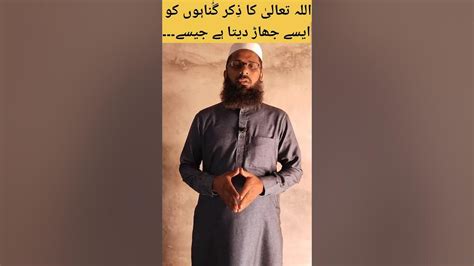 Allah Ka Zikar Gunahon Ko Kaisy Jahrta Hai Hadees Sharif Shorts