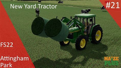 FS22 Attingham Park 21 NEW YARD TRACTOR YouTube