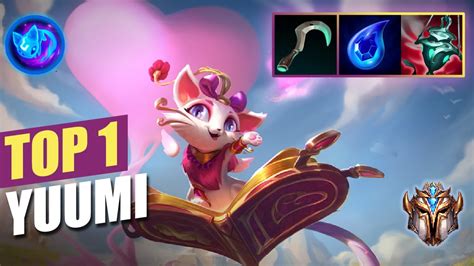 Wild Rift YUUMI TOP 1 S8 RUSH Challenger Ranked Game Build YouTube