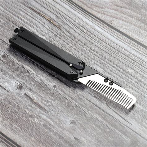 This Comb Opens Like a Butterfly Knife