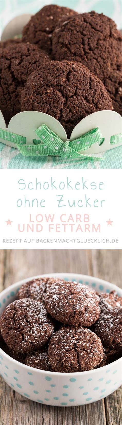 Low Carb Schokokekse Ohne Zucker Rezept Fettarme Kekse Schokokekse