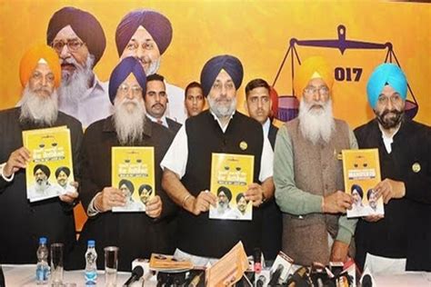 Sukhbir Badal releases Shiromani Akali Dal manifesto | APN News