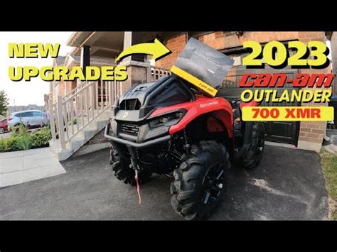 All New Can Am Xmr New Upgrades Youtube