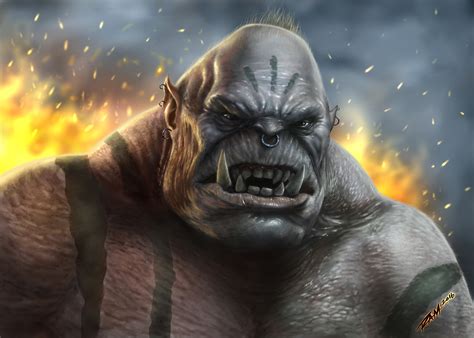 ArtStation - Ogre Painting