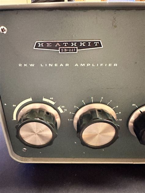 Heathkit 2kw Linear Amplifier Model Sb 221のebay公認海外通販｜セカイモン