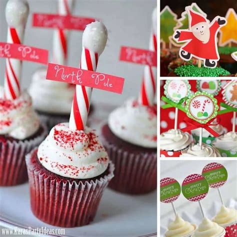 Christmas Cupcake Toppers To Make Your Cakes Look Fabulously Festive