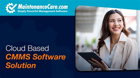 Maintenance Care Cloud Based Cmms Software Solution Asset