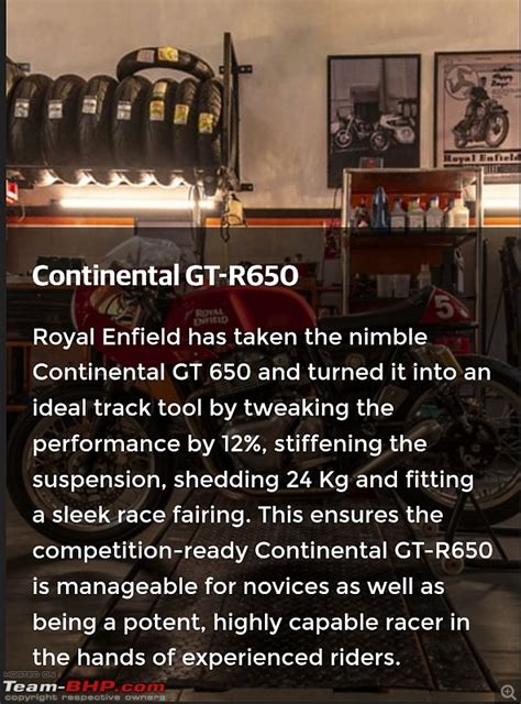 Royal Enfield Announces Continental Gt Cup Racing Series Team Bhp