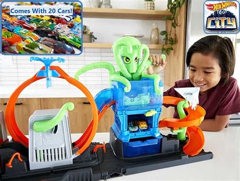 Hot Wheels City Ultimate Octo Car Wash Bundle