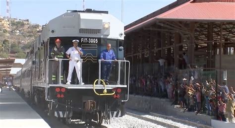 Inaugura AMLO primera línea del Tren Interoceánico