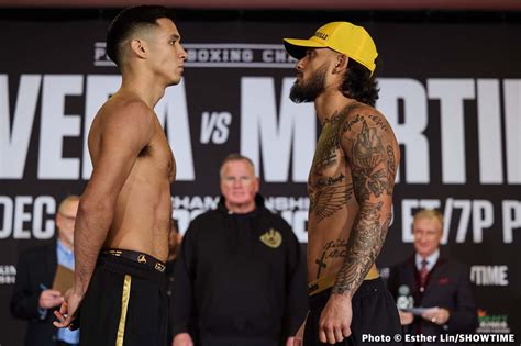 Michel Rivera Vs Frank Martin Weights For Saturday On Showtime