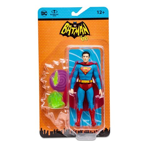 Dc Retro Superman Batman 66” Comic 6 Inch Scale Action Figure