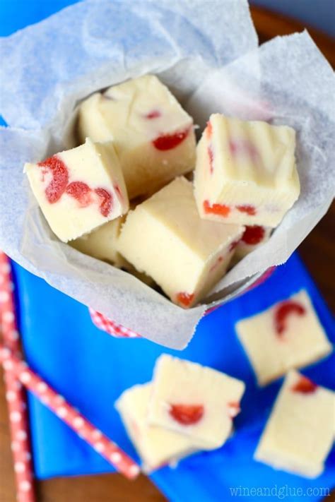 This Cherry Vanilla Bean Fudge Is Easy To Make And Just Five