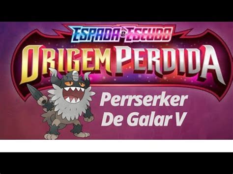 Pok Mon Tcg Online Deck Perrserker De Galar V Youtube