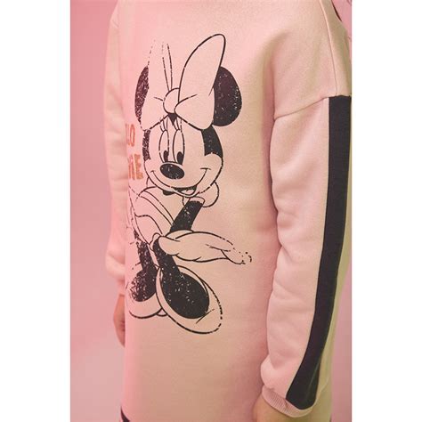 Robe Manches Longues En Molleton Print Minnie Disney Pour Fille Orchestra