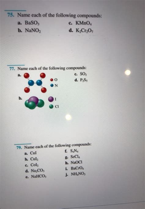 Solved Name Each Of The Following Compounds A Baso C Chegg