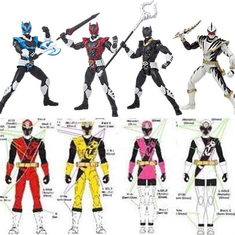 New Legacy Figures. Psycho Rangers and Ninja Steel Templates : r/powerrangers